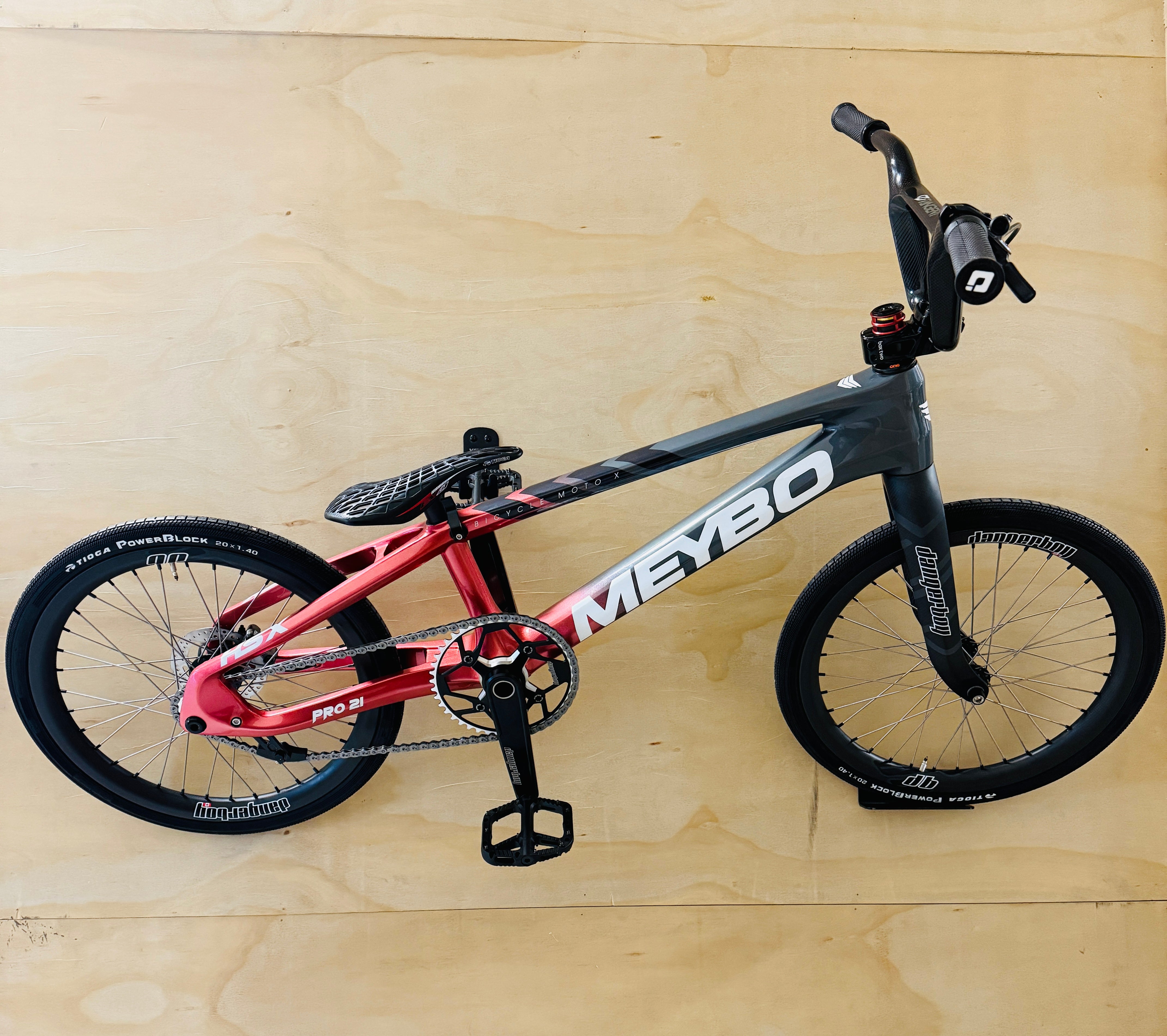 Meybo Bmx Custom Bike MEYBO HSX CARBON Complete Custom Build Red
