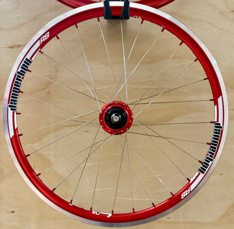 Dangerboy Expert Wheelset 28h Red