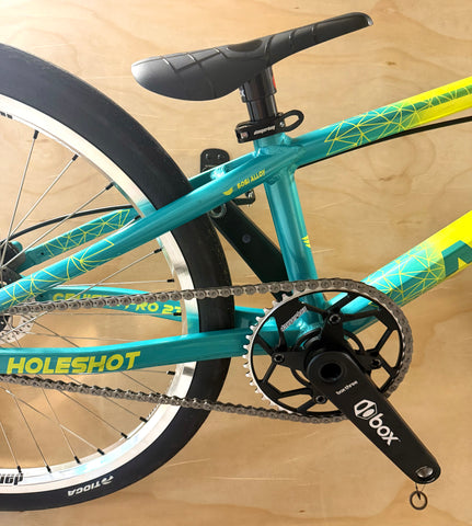 MEYBO HOLESHOT Cruiser Pro 23 (Used) Custom Build - Lime patrol