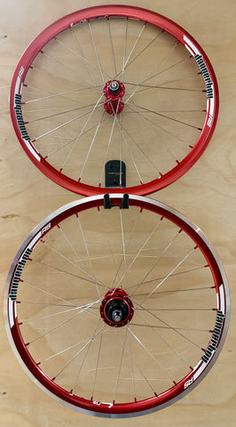 Dangerboy Expert Wheelset 28h Red