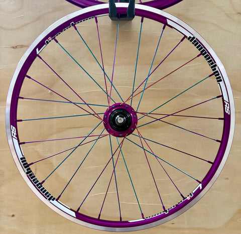 Dangerboy Mini Wheelset 28h Purple