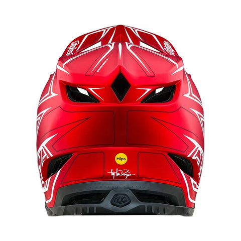 D4 Composite Helmet W/MIPS Pinned Red