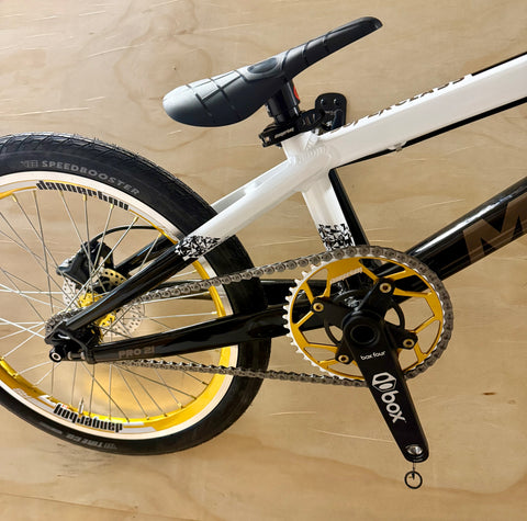 MEYBO Superclass Pro 21 - Complete Custom, Pearl White/Black