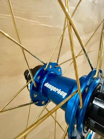 Dangerboy Expert Wheelset 28h Blue