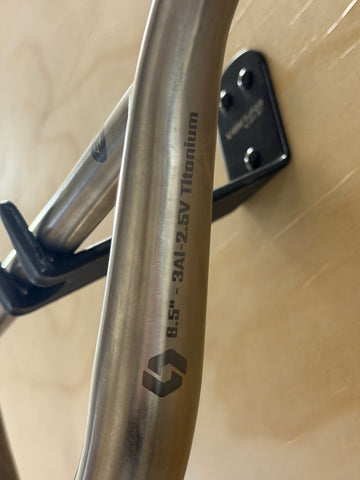 Box Hex Lab Oversized Titanium Handlebar 6.5" tall (DEMO)