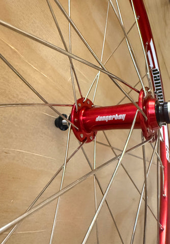 Dangerboy Expert Wheelset 28h Red