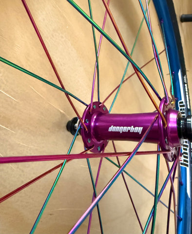 Dangerboy Expert Wheelset 28h Blue (With Tires)