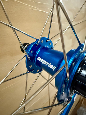 Dangerboy Expert Wheelset 28h Blue