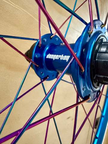 Dangerboy Expert Wheelset 28h Blue