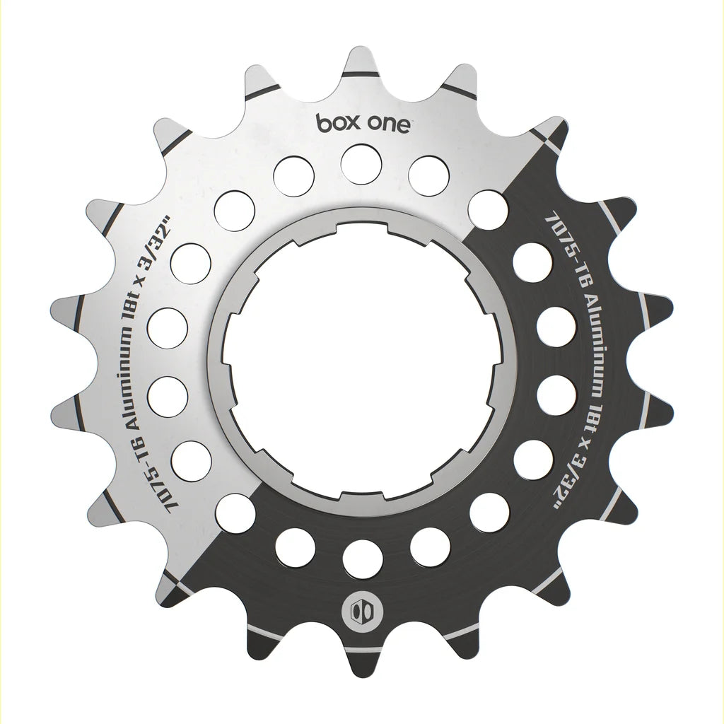 BOX ONE SINGLE SPEED ALUMINUM COGS