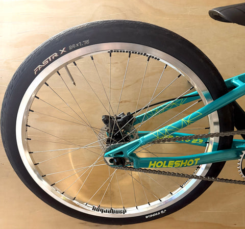 MEYBO HOLESHOT Cruiser Pro 23 (Used) Custom Build - Lime patrol