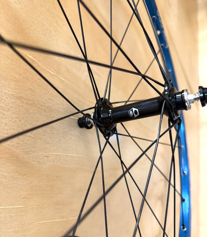 Box One Blue Expert 20 x 1-1/8" 10mm Wheelset With 140mm Rotor