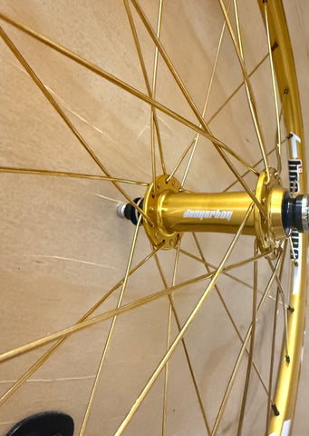 Dangerboy Expert Wheelset 28h Gold