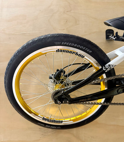 MEYBO Superclass Pro 21 - Complete Custom, Pearl White/Black