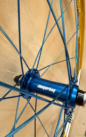 Dangerboy Expert Wheelset 28h Gold