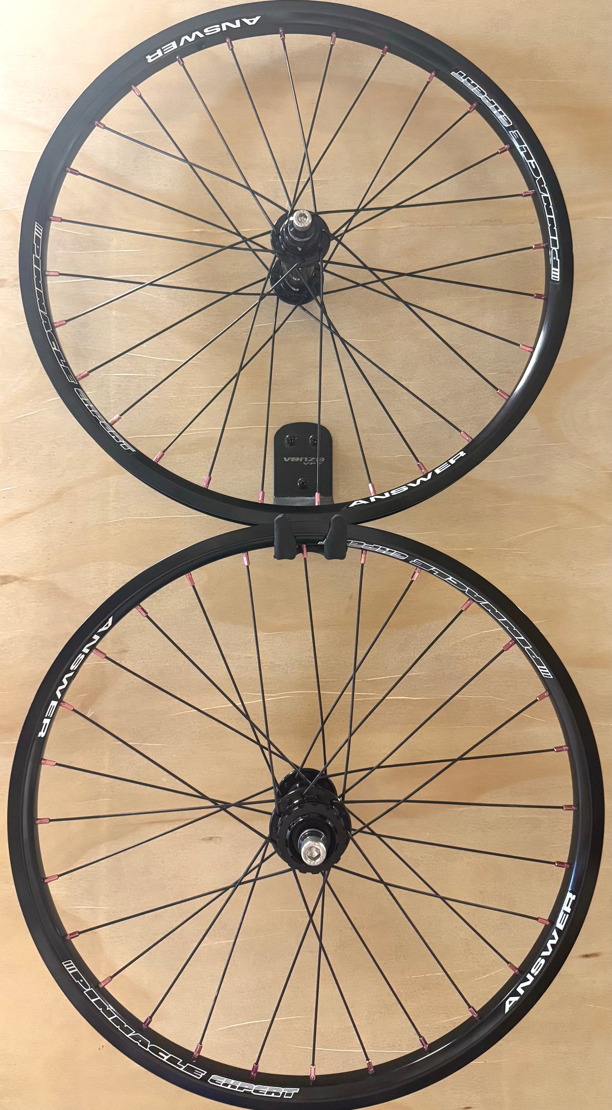 Answer Pinnacle Expert Wheelset 28h Black