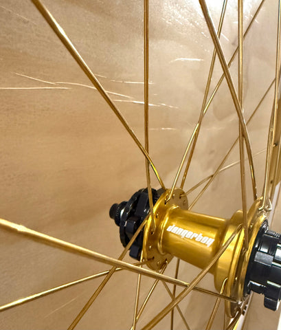 Dangerboy Expert Wheelset 28h Gold