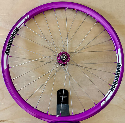 Dangerboy Expert Wheelset 28h Purple