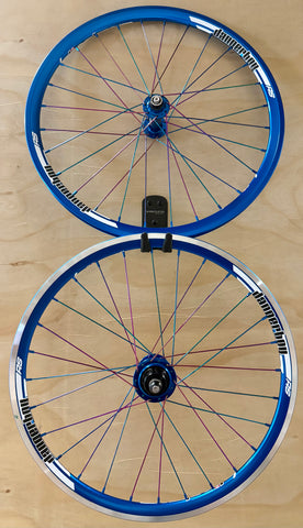 Dangerboy Expert Wheelset 28h Blue