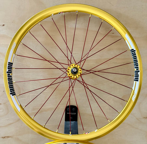 Dangerboy Expert Wheelset 28h Gold