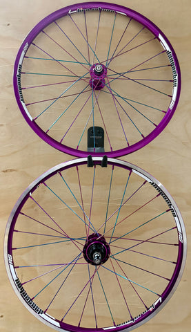 Dangerboy Mini Wheelset 28h Purple