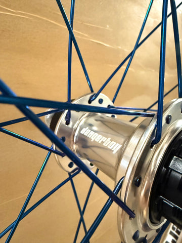 Dangerboy Mini Wheelset 28h Silver