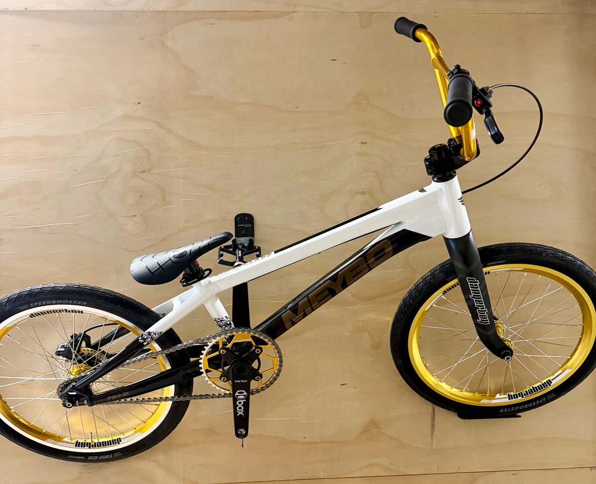 MEYBO Superclass Pro 21 - Complete Custom, Pearl White/Black