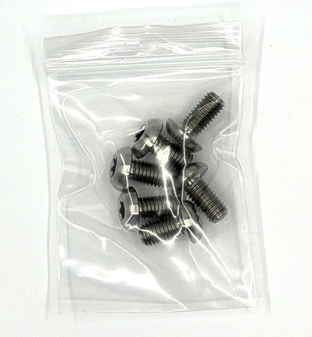 Dangerboy Titanium BMX/MTB Rotor Bolt Set (6 Pieces)