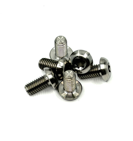 Dangerboy Titanium BMX/MTB Rotor Bolt Set (6 Pieces)