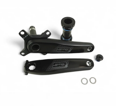 SD B-83 Hollow Crankset 4 Hole Black