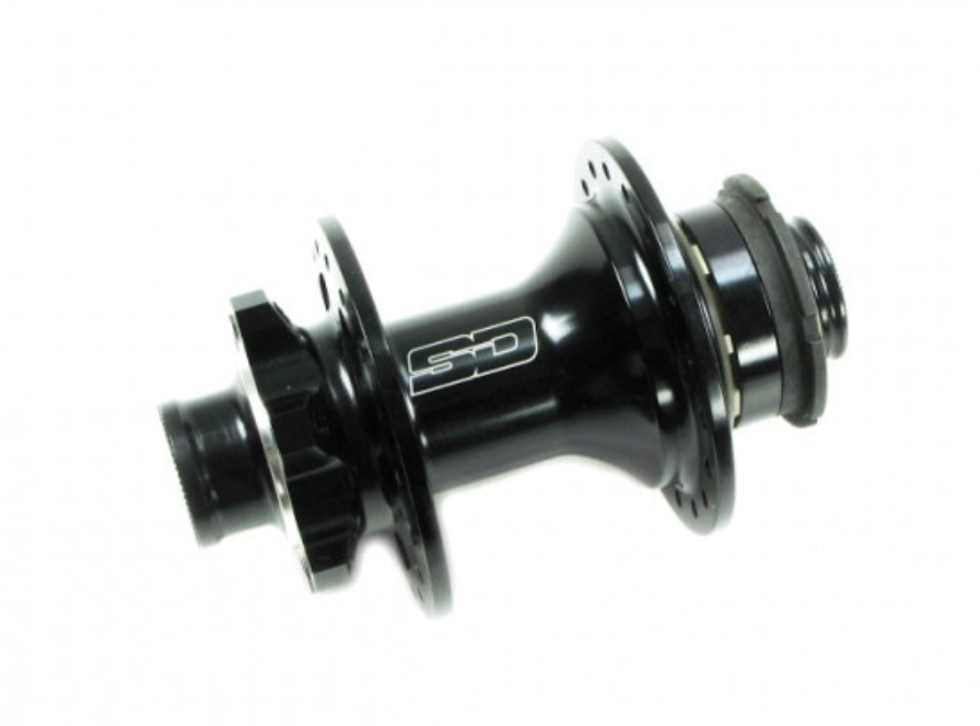 SD Ace HSX Pro Cassette Hub 15mm Through Axle 36H Sealed Bearing 180 Clicks Black Disc