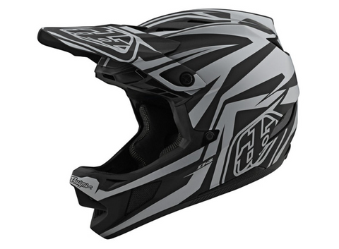 D4 Composite Helmet W/MIPS Slash Black / Silver 2X