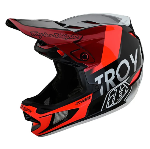 D4 Composite Helmet W/MIPS Qualifier Slate / Red 2XL