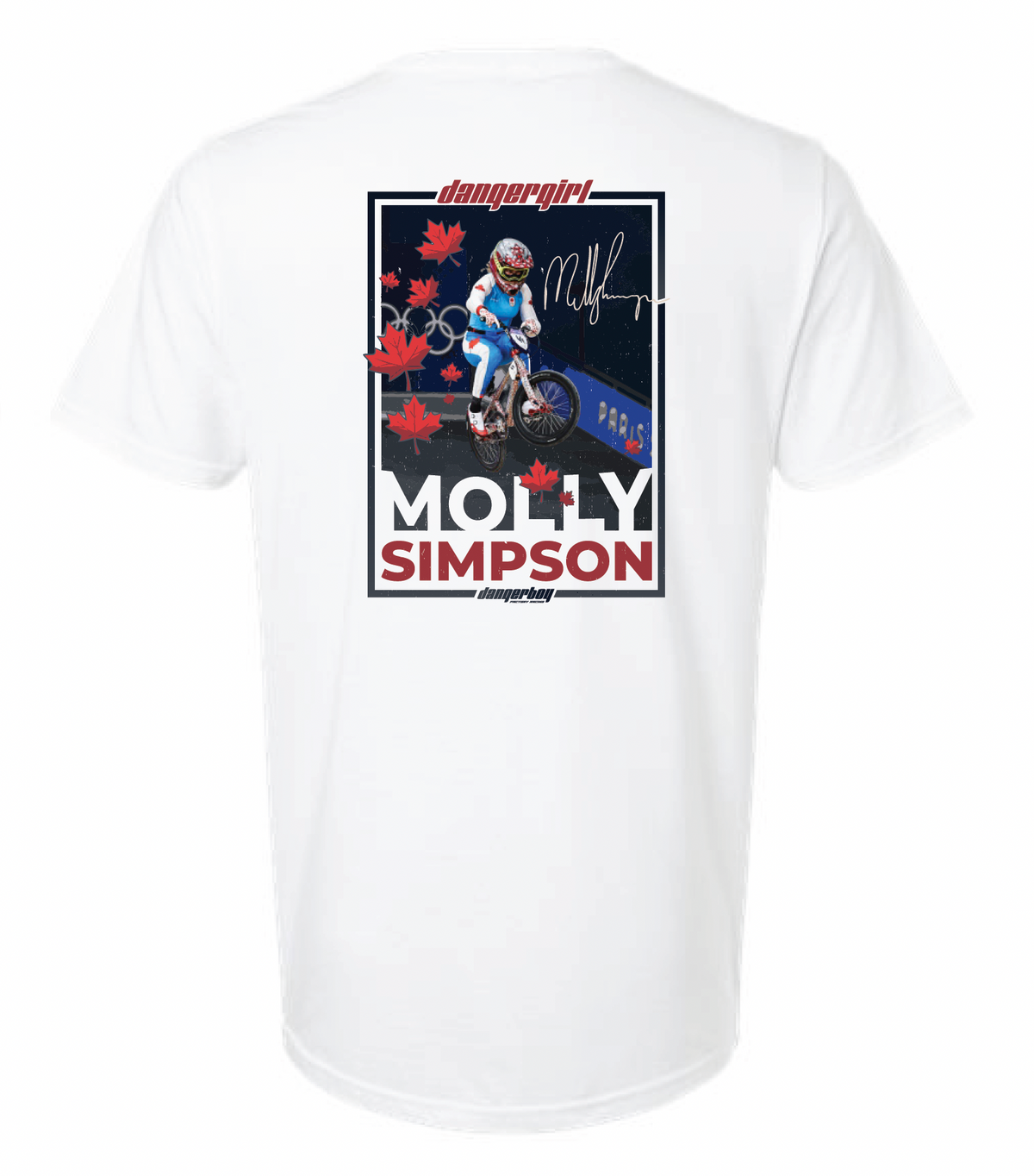 Molly Simpson Dangergirl Paris Olympic Edition T-Shirt