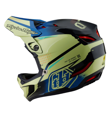 D4 Composite Helmet W/MIPS Drip Glo Yellow