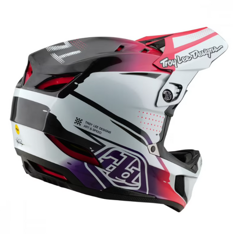 D4 Carbon Helmet W/MIPS Drip White