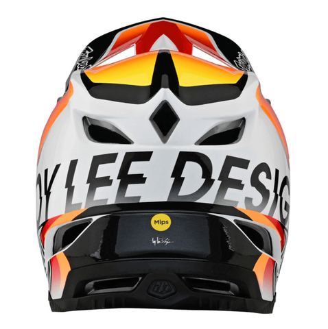 D4 Composite Helmet W/MIPS Qualifier White / Orange