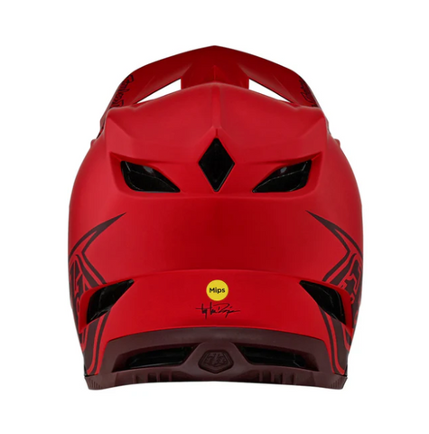 D4 Composite Helmet W/MIPS Stealth Red