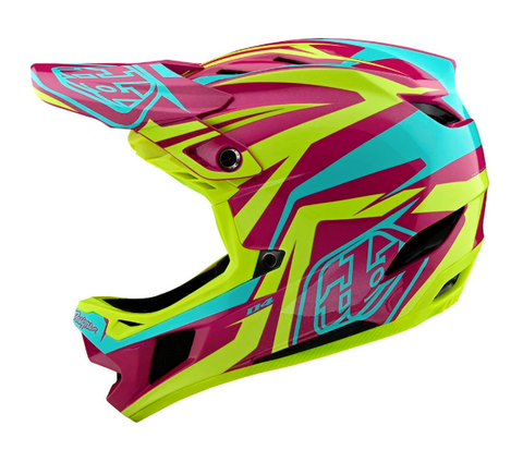 D4 Composite Helmet W/MIPS Slash Purple / Yellow