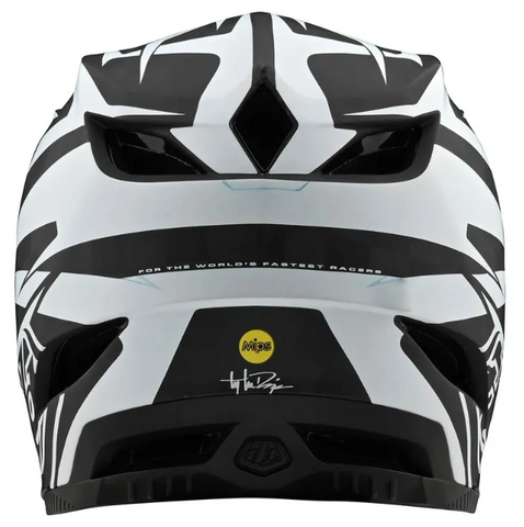 D4 Composite Helmet W/MIPS Slash Black / Silver 2X