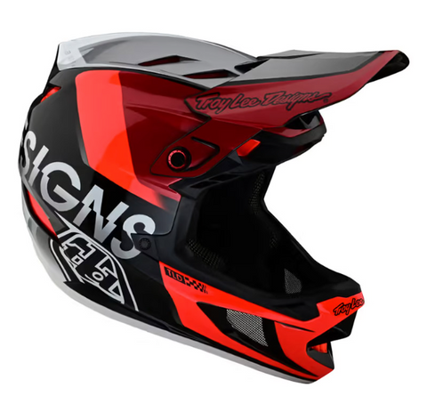 D4 Composite Helmet W/MIPS Qualifier Slate / Red 2XL