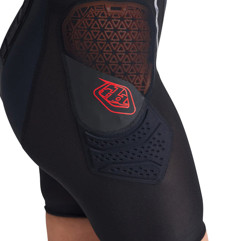 TROY LEE DESIGNS Stage Ghost D3O Short Baselayer Solid Black