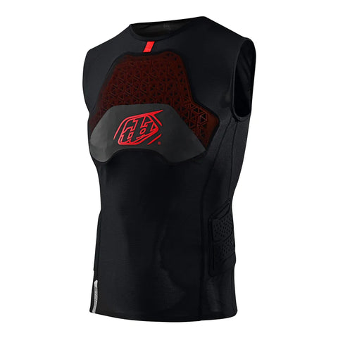 TROY LEE DESIGNS Stage Ghost D3O Vest Baselayer Solid Black