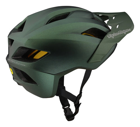 Flowline Helmet Orbit Forest Green