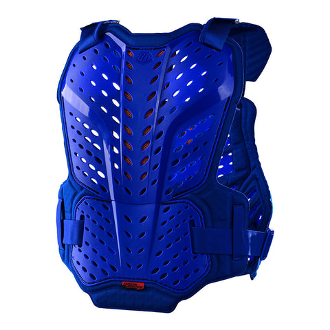 Troy Lee Youth Rockfight Chest Protector Solid Blue