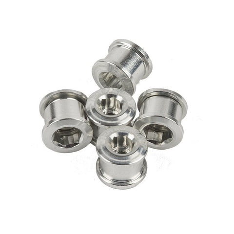 PACK CHAINRING BOLTS ELEVN 6.5X4MM ALLOY DOUBLE CLAMPING