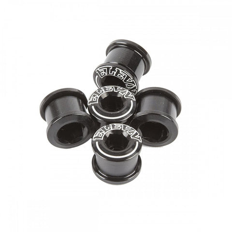 PACK CHAINRING BOLTS ELEVN 6.5X4MM ALLOY DOUBLE CLAMPING