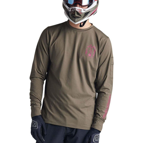 Troy Lee Ruckus RideTee Fangs Long Sleeve Jersey