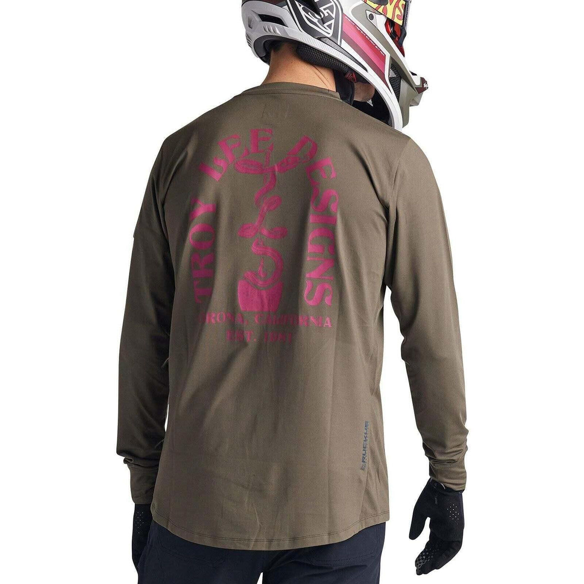 Troy Lee Ruckus RideTee Fangs Long Sleeve Jersey