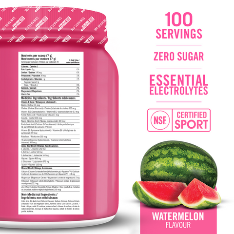 HYDRATION MIX / Watermelon - 100 Servings